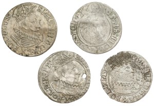 Sigismund III Vasa, Set of pennies 1623-27, Gdansk.