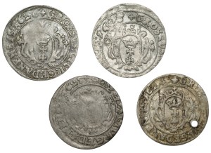 Sigismund III Vasa, Set of pennies 1624-26, Gdansk.