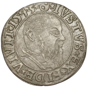Ducal Prussia, Albrecht Hohenzollern, Grosz 1543, Königsberg