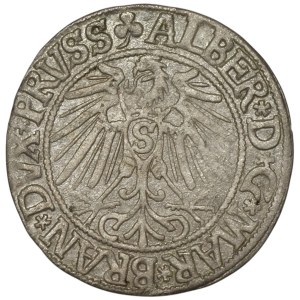 Ducal Prussia, Albrecht Hohenzollern, Grosz 1543, Königsberg