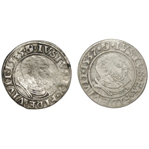 Prusy Książęce, Albrecht Hohenzollern, Zestaw groszy 1535-37, Królewiec