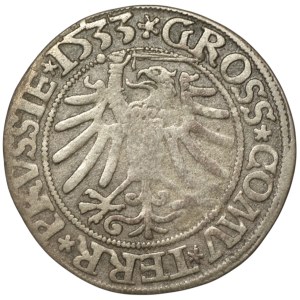 Zygmunt I Stary, Grosz dla ziem pruskich 1533, Toruń