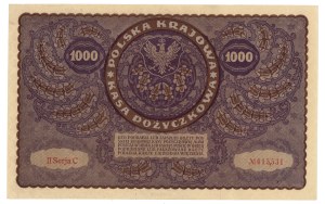 1,000 Polish marks 1919 - II Series C