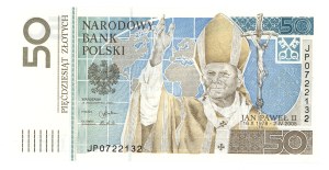 Third Republic, 50 zloty 2006, John Paul II