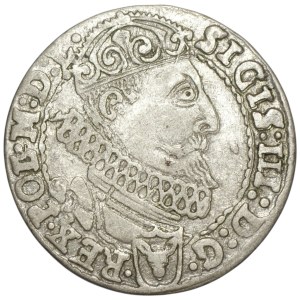 Zygmunt III Waza, Sixpence 1627, Kraków.