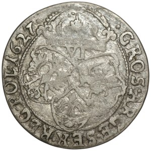 Zygmunt III Waza, Sixpence 1627, Kraków.