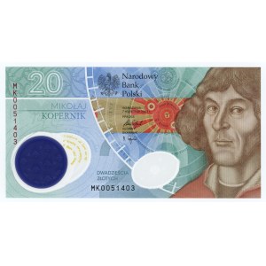III RP, 20 złotych 2022, Mikołaj Kopernik