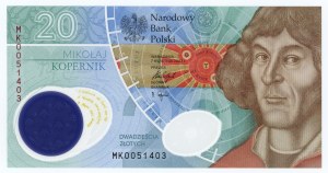 Third Republic, 20 PLN 2022, Nicolaus Copernicus