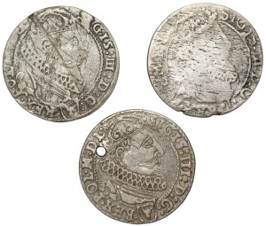 Sigismund III Vasa, Set of sixpences 1624-27