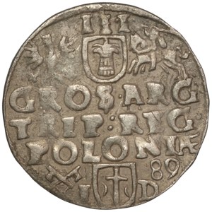 Zygmunt III Waza, Trojak 1589, Poznań