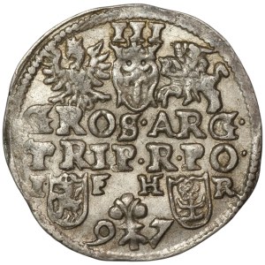 Zygmunt III Waza, Trojak 1597, Poznań