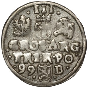 Zygmunt III Waza, Trojak 1599, Bydgoszcz