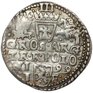 Zygmunt III Waza, Trojak 1599, Olkusz