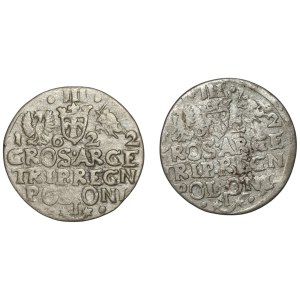 Zygmunt III Waza, Zestaw trojaków 1622, Kraków