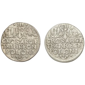 Zygmunt III Waza, Zestaw trojaków 1622, Kraków