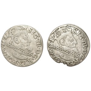 Zygmunt III Waza, Zestaw trojaków 1622, Kraków