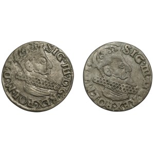 Zygmunt III Waza, Zestaw trojaków 1622, Kraków