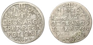 Sigismund III Vasa, Set of trojaks 1623, Cracow