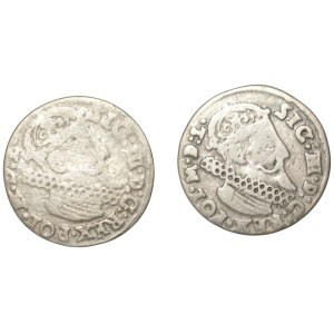 Zygmunt III Waza, Zestaw trojaków 1624, Kraków