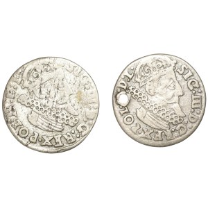 Zygmunt III Waza, Zestaw trojaków 1624, Kraków