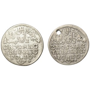 Zygmunt III Waza, Zestaw trojaków 1624, Kraków