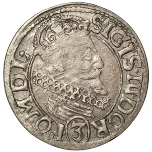 Sigismund III Vasa, Threecornered 1616, Krakow