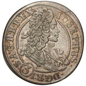 Silesia, Joseph I, 3 krajcary 1709, Opole