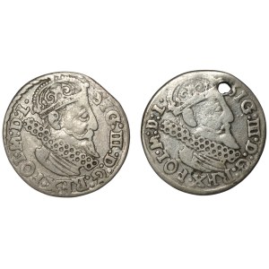 Zygmunt III Waza, Zestaw trojaków 1623, Kraków