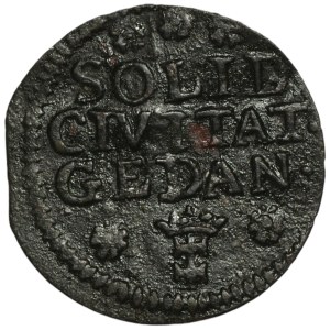 August III Sas, Szeląg 1754, Gdańsk
