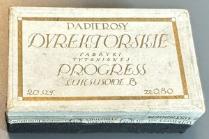 Bydgoszcz, Director's Cigarettes, cigarette box, 1920s-1930s