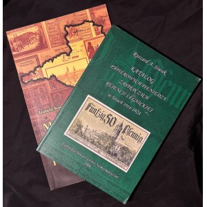 Ryszard A. Siwak, Katalog papierowych pieniędzy zastępczych rejencji legnickiej w latach 1914-1924 oraz Izabela Korniluk, Motywy na pieniądzach zastępczych rejencji legnickiej