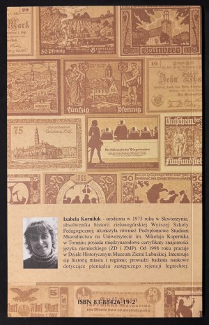 Izabela Korniluk, Zielona Góra paper money substitute (1917-1923)