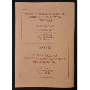 Józef Tyszkiewicz, Podręcznik numizmatyczny zawierający ceny amatorskie monet polskich od 1506 do 1795 roku