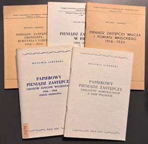 Bogumil Sikorski, Substitute money, set of 5 books