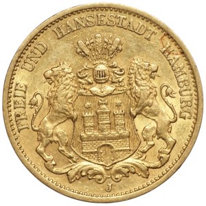 Nimecy, 20 marek 1878 (J) Hmaburg, złoto