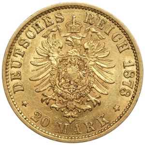 Nimecy, 20 marek 1878 (J) Hmaburg, złoto