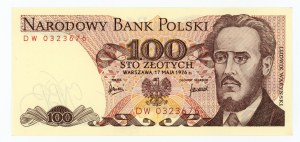 People's Republic of Poland, 100 zloty 1976, DW series