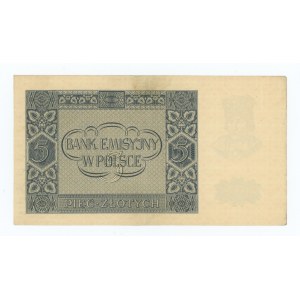 5 złotych 1940, seria A