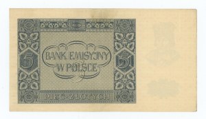 5 zloty 1940, Series A