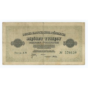 500.000 marek 1923, serja AM
