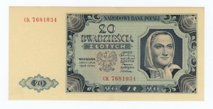 20 zloty 1948, CK series