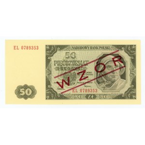 50 złotych 1948, WZÓR, seria EL