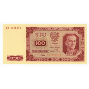 100 złotych 1948, seria KR