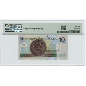 III RP, 10 złotch 1994, seria KI 0000015, PMG 65 EPQ