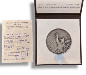 Medal, 40th anniversary of the Warsaw Uprising 1984