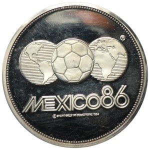 Mexico, silver medal Mexico 86'