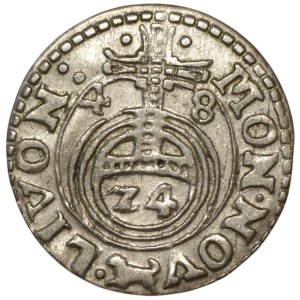 Swedish occupation of Riga, Christina Vasa, Half-track 1648