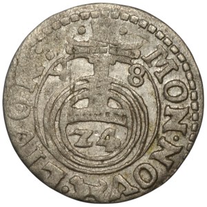 Swedish occupation of Riga, Christina Vasa, Half-track 1648