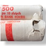 PRL, rolka bankowa, 10 złotych 1990 oraz 20 złotych 1990, zestaw 2 sztuk
