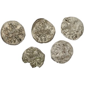 Zygmunt II August, Zestaw denarów 1554-59